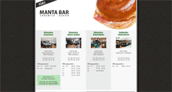 Desktop Screenshot of manta-bar.ch