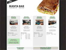 Tablet Screenshot of manta-bar.ch